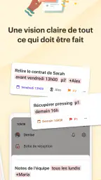 Todoist : to do list et agenda screenshot