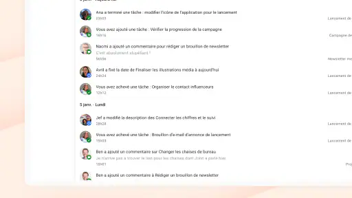 Todoist : to do list et agenda screenshot