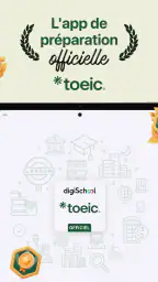 TOEIC test : contenu officiel screenshot