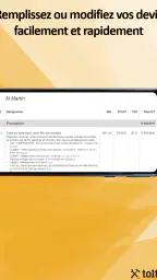 Tolteck : Devis et factures screenshot