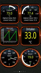 Torque Pro (OBD2 / voiture) screenshot