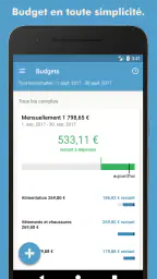 Toshl Finance - budget screenshot