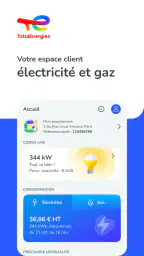 TotalEnergies Electricité&Gaz screenshot