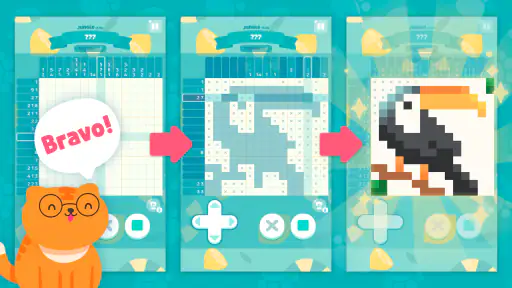 Tour Miaou - Puzzle Nonogramme screenshot