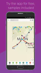 Tracks4Africa Guide screenshot