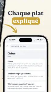 Traducteur de menu screenshot