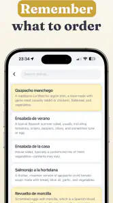 Traducteur de menu screenshot