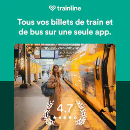 Trainline: voyage train et bus screenshot