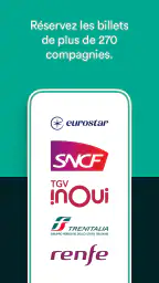Trainline: voyage train et bus screenshot