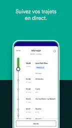 Trainline: voyage train et bus screenshot