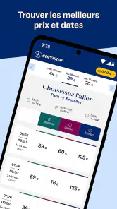 Eurostar : trains et hôtels screenshot