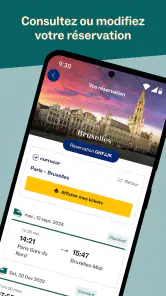 Eurostar : trains et hôtels screenshot