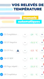 traqfood HACCP : Hygiène & T°C screenshot
