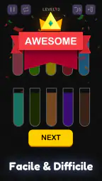Tri de L'eau, Couleurs-puzzle screenshot