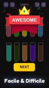 Tri de L'eau, Couleurs-puzzle screenshot