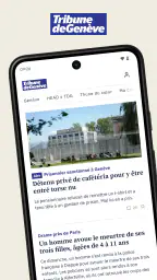 Tribune de Genève screenshot