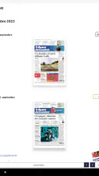 Tribune de Genève, le journal screenshot