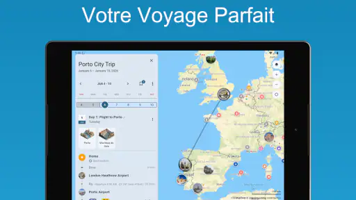 Tripomatic Cartes & Voyages screenshot