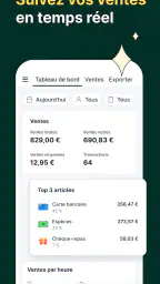 Tunder · Caisse enregistreuse screenshot