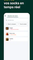 Tunder · Caisse enregistreuse screenshot