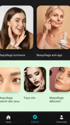 Tutoriel de Maquillage App screenshot