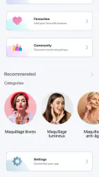 Tutoriel de Maquillage App screenshot