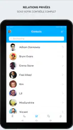 twinme - messagerie privée screenshot