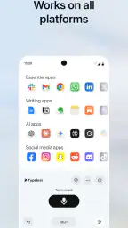 Typeless: AI Voice Keyboard screenshot