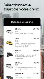 Uber - VTC rapide et facile screenshot