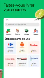 Uber Eats : repas et courses screenshot