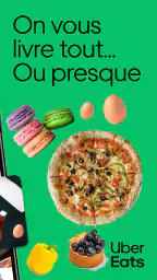 Uber Eats : repas et courses screenshot