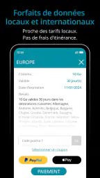 Ubigi : eSIM Internet en 5G screenshot