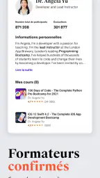 Udemy - Cours en ligne screenshot