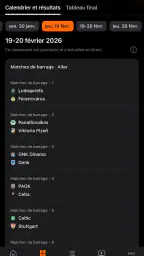 UEFA Europa League officiel screenshot