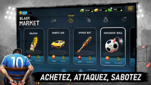 Underworld Football Manager screenshot