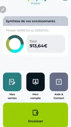 Up2pay Mobile screenshot