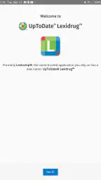 Uptodate Lexidrug screenshot