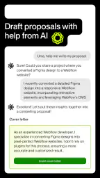 Upwork screenshot