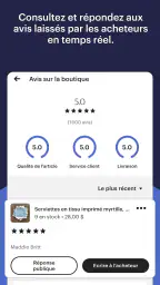 Vendre sur Etsy : Ma boutique screenshot
