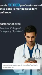 Vera—IA médicale pour médecins screenshot
