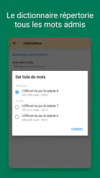 Verificateur Mots SCRABBLE screenshot