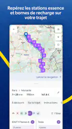 ViaMichelin gps, carte, trafic screenshot