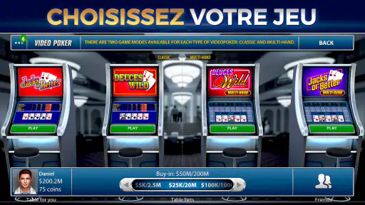 Video Poker par Pokerist screenshot