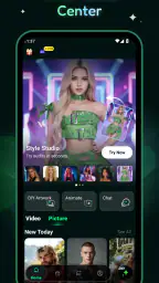 Vionex: AI Create, Swap & Chat screenshot