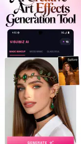 Visuwiz AI - AI Virtual World screenshot