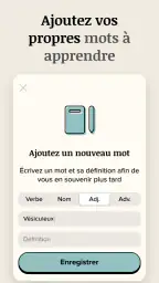Vocabulary - Apprenez mots screenshot