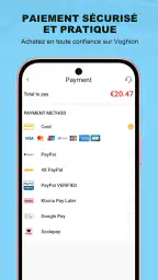 Voghion - Application d'achat screenshot