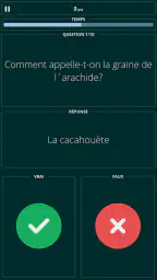 Vrai ou Faux Quiz screenshot