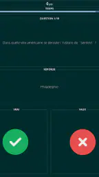 Vrai ou Faux Quiz screenshot