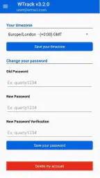 W-Track LastSeen screenshot